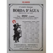 Almanaque Borda D'água 2022