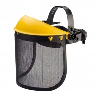 Capacete com viseira em rede Capacete com viseira em rede